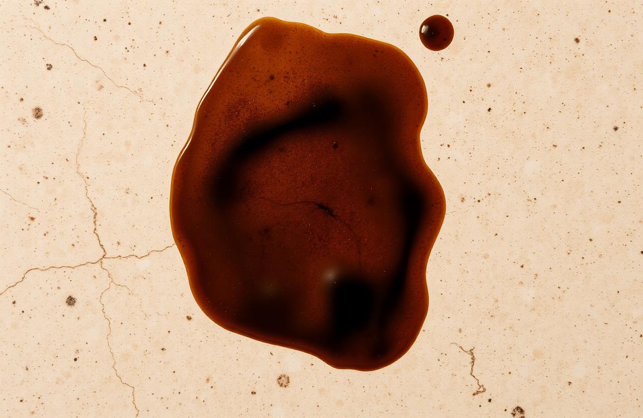 Oil stain